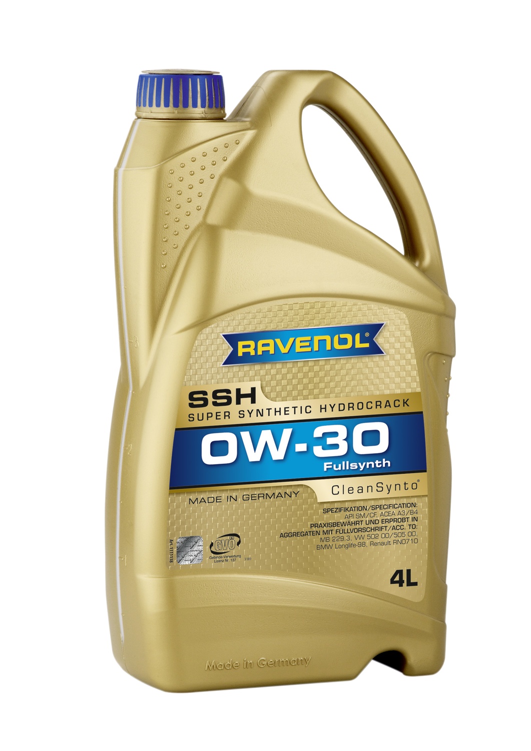 Super Synthetic Hydrocrack SSH 0W-30